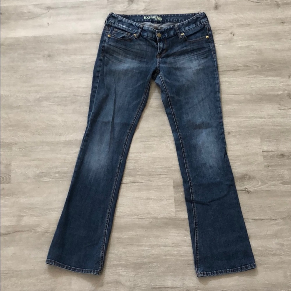 Express Zelda Barely Boot jeans